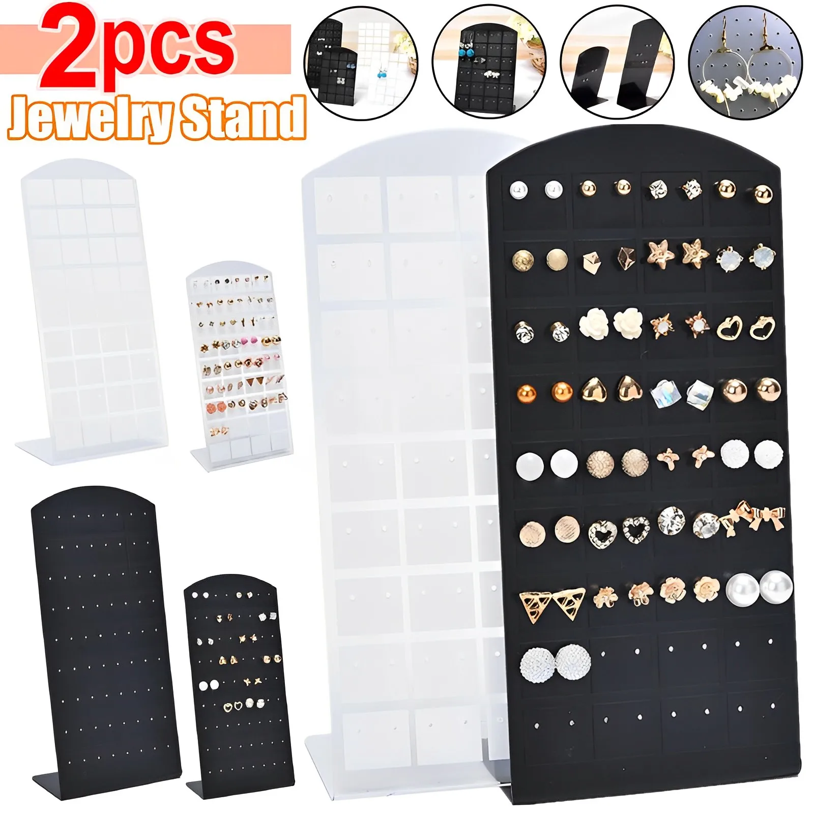 Акриловая подставка для сережек-гвоздиков