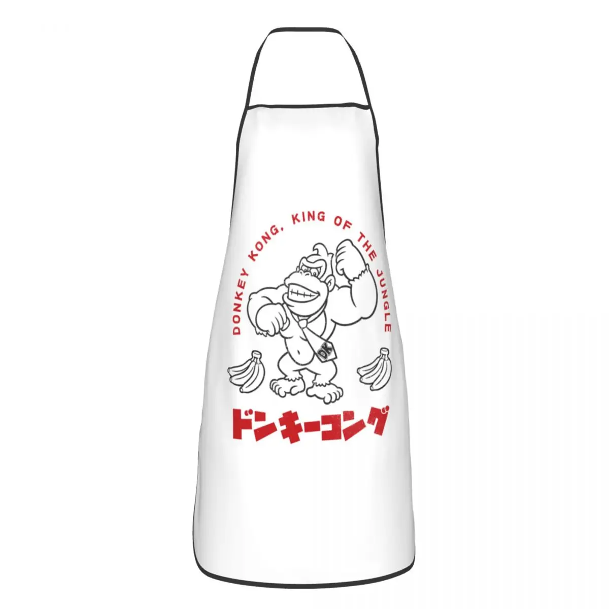 Фартук унисекс Donkey Kong для мужчин и женщин, кухонный шеф-повар для приготовления пищи в джунглях, для выпечки