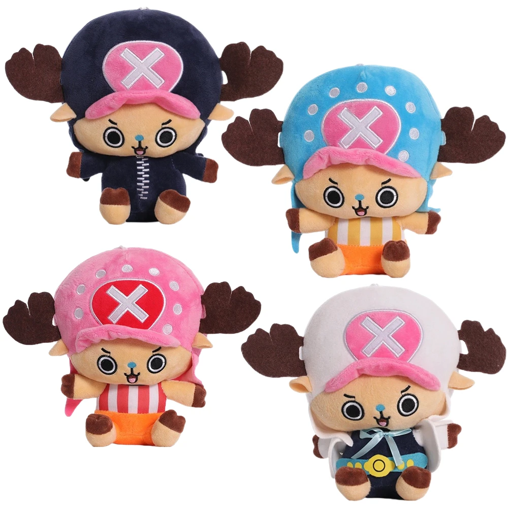 

20cm Japanese Anime One Piece Plush Toys Cute Kawaii Jabbar Series Fill PP Cotton Doll Machine Tuffed Doll Boys Children Gifts