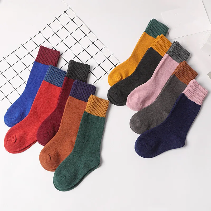 

Thicken Baby Kids Socks Autumn Winter Cotton Socks Warm Toddler Boy Girls Floor Socks Children Clothing Accessories