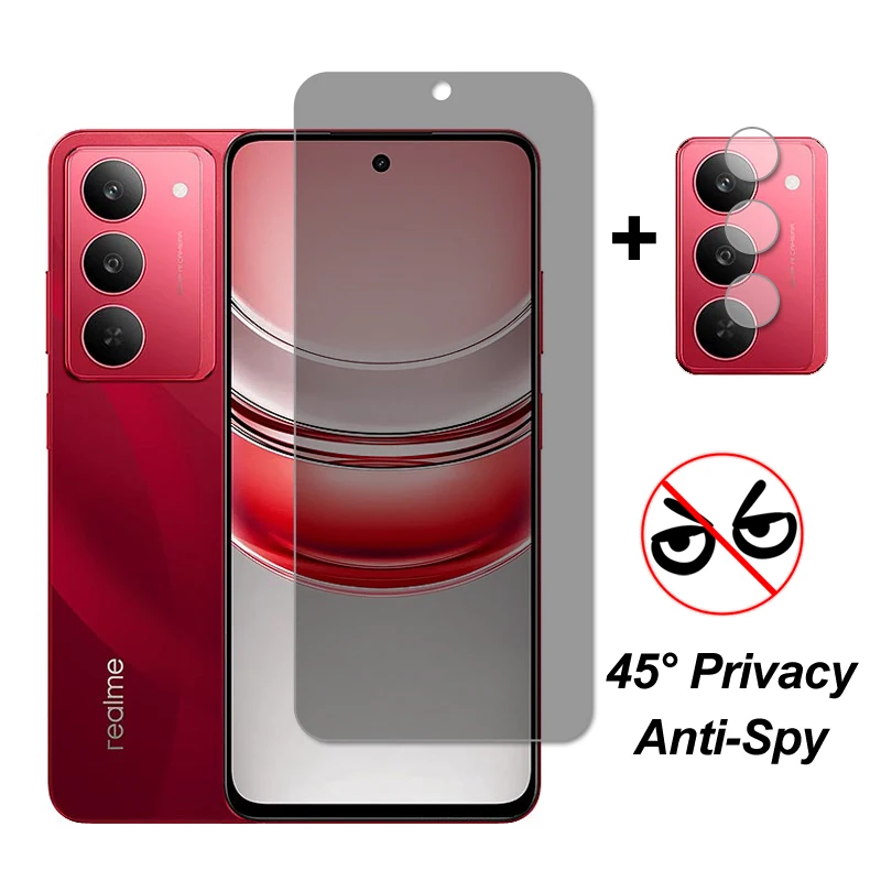 Для Realme C75x стекло C75 Защитная пленка для экрана конфиденциальности закаленное