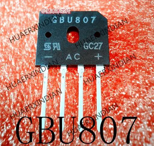 

1 шт. GBU807 DIP-4 Гарантия качества, новинка и оригинал