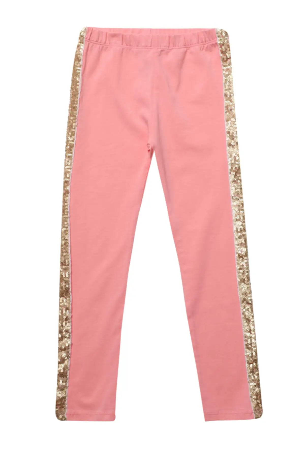 

Sequins Ribbon Detail Female Child Knitted Leggings