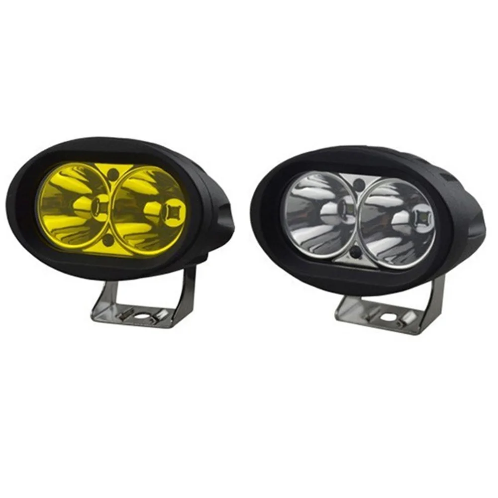 

20W Oval LED Car Light Auxiliary Lighting 12-85V Spotlight For Off-road Vehicle Motorcycle
