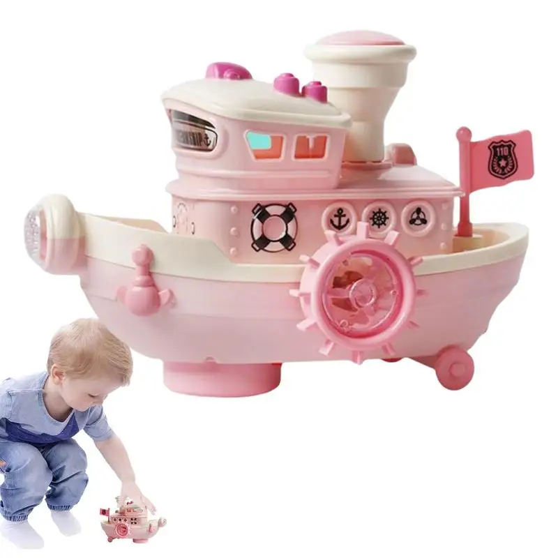 

Cruise Ship Toy Electric Toy Ships For Toddlers Simulation Ship Models Toys With Music And Light For Boys And Girls Aged 3-9
