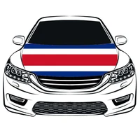 republic of costa rica national flags car hood cover 3 3x5ft 100polyestercar bonnet banner world cupfootball matchtop 32