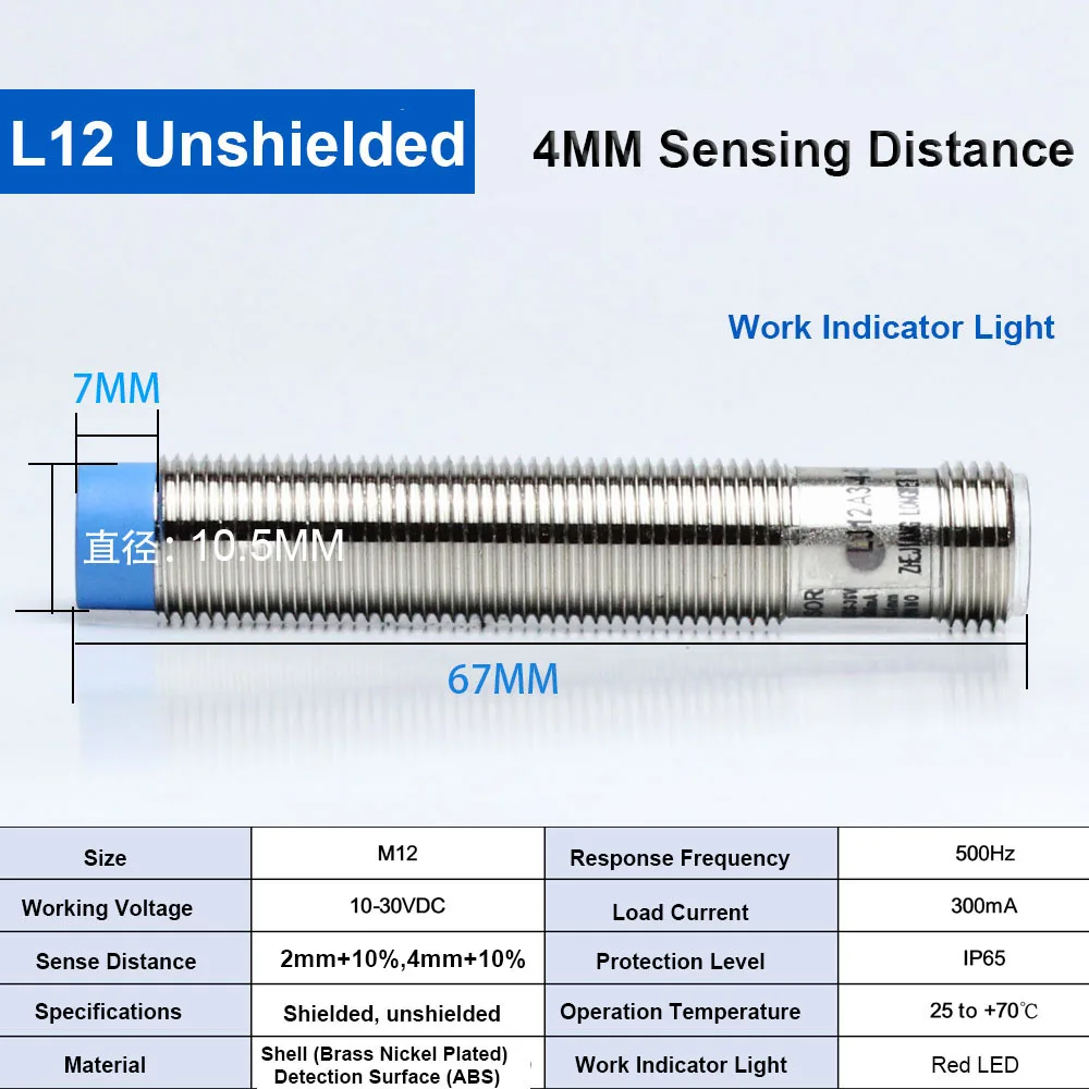 Cloweit индуктивный датчик приближения LJ12A3