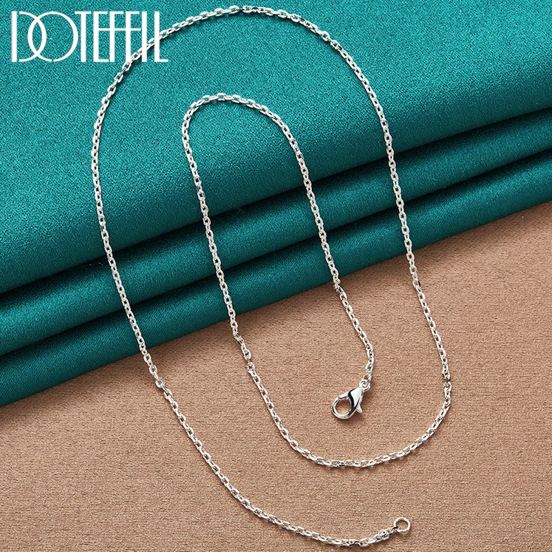 

Цепочка с подвеской DOTEFFIL из серебра 925 пробы для мужчин и женщин