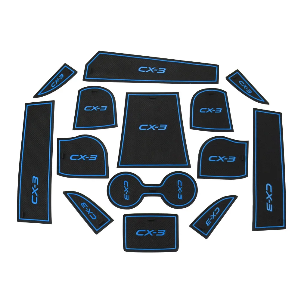 14 шт. Противоскользящие коврики для интерьера автомобиля |