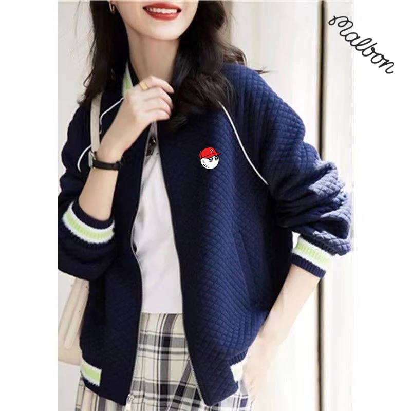 Horse Women's Golf Apparel, Windbreaker Jacket, Marbon, Autumn