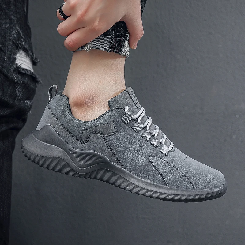 Повседневные кроссовки дышащие модные сетчатые мужская обувь универсальная