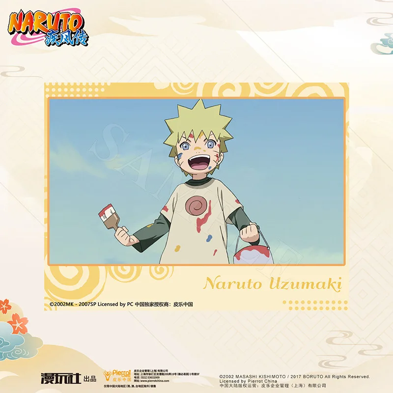 Фотобумага Naruto Uchiha Sasuke Hyuga Hinata Haruno Sakura с официальной авторизацией из Китая для