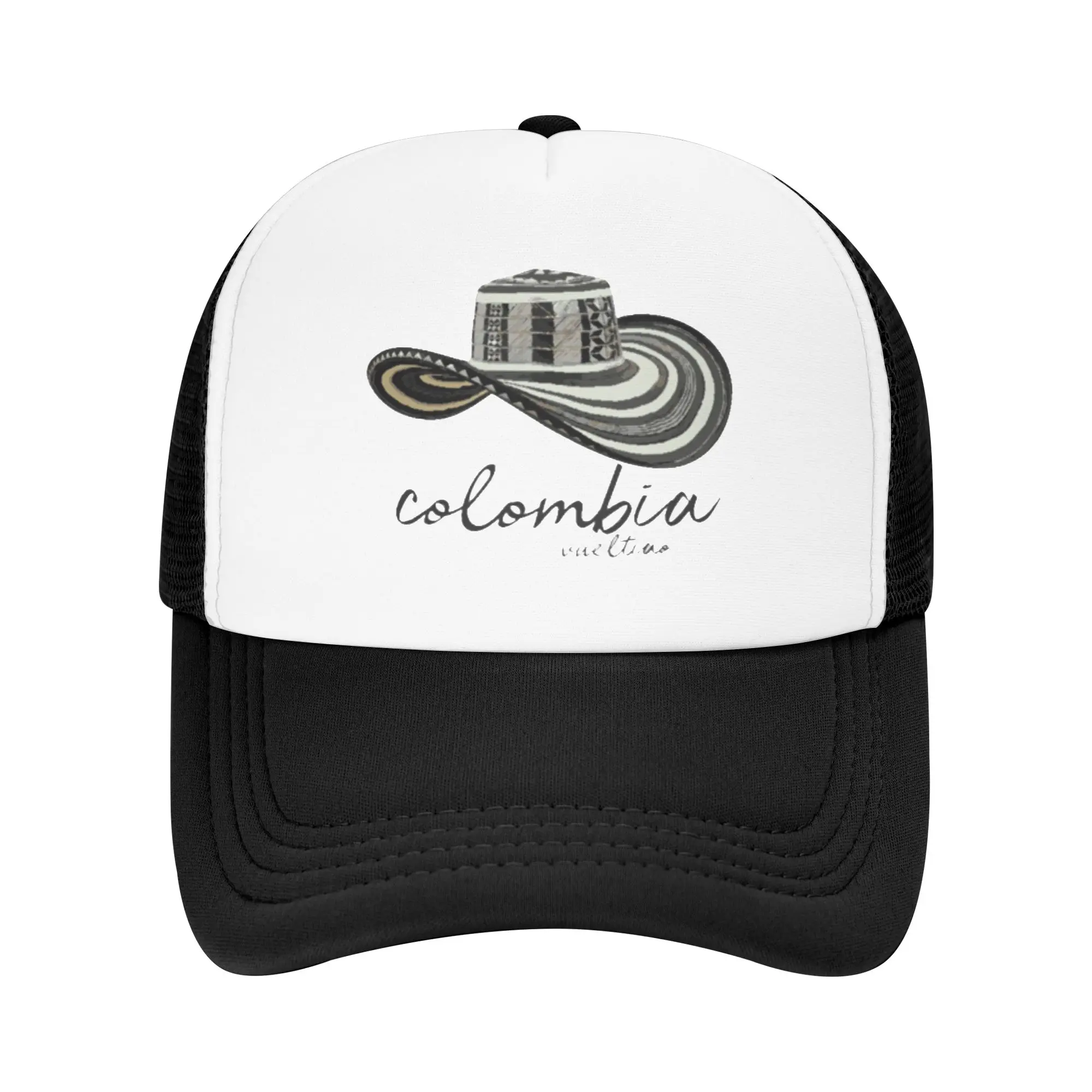 Фото Бейсболка Harajuku COLOMBIA HAT VUELTIAO с сеткой для вечеринок у бассейна, женская/мужская, для кемпинга, пляжа, гольфа, снэпбэк №1