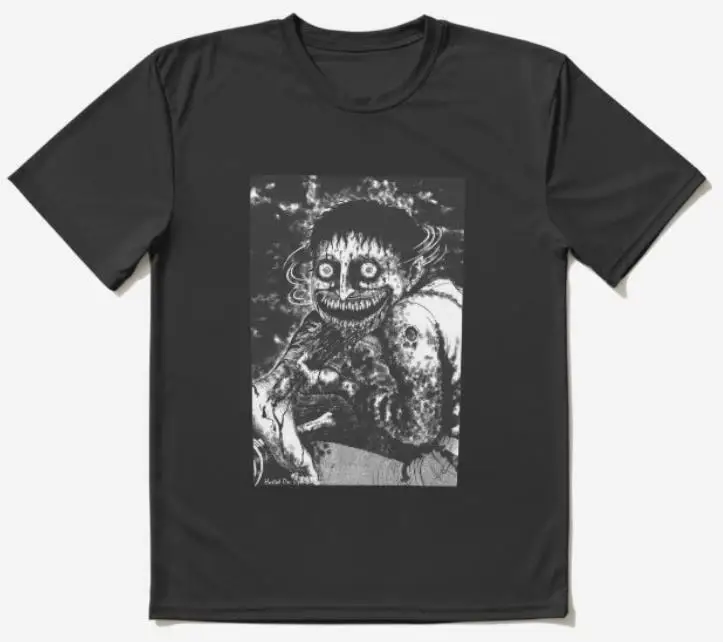 Футболка Junji Ito для Unisexall хлопковая рубашка Подарок Папе