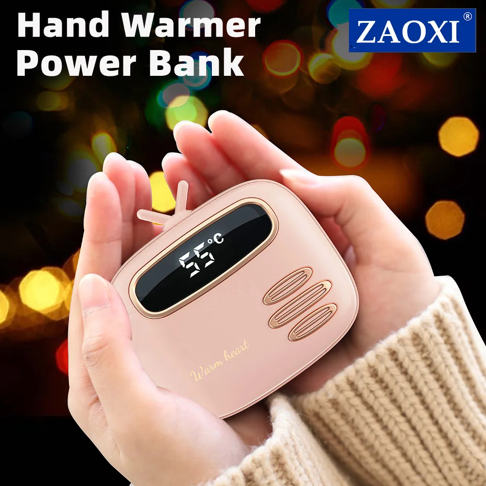 

Мини-грелка для рук ZAOXI, 5000 мАч, с зарядкой от Usb