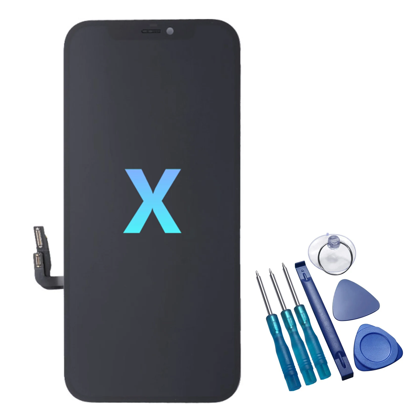 

LCD Display for X TFT Incell Display Screen Replacement Digitizer Assembly No Dead Pixel Touch Screen