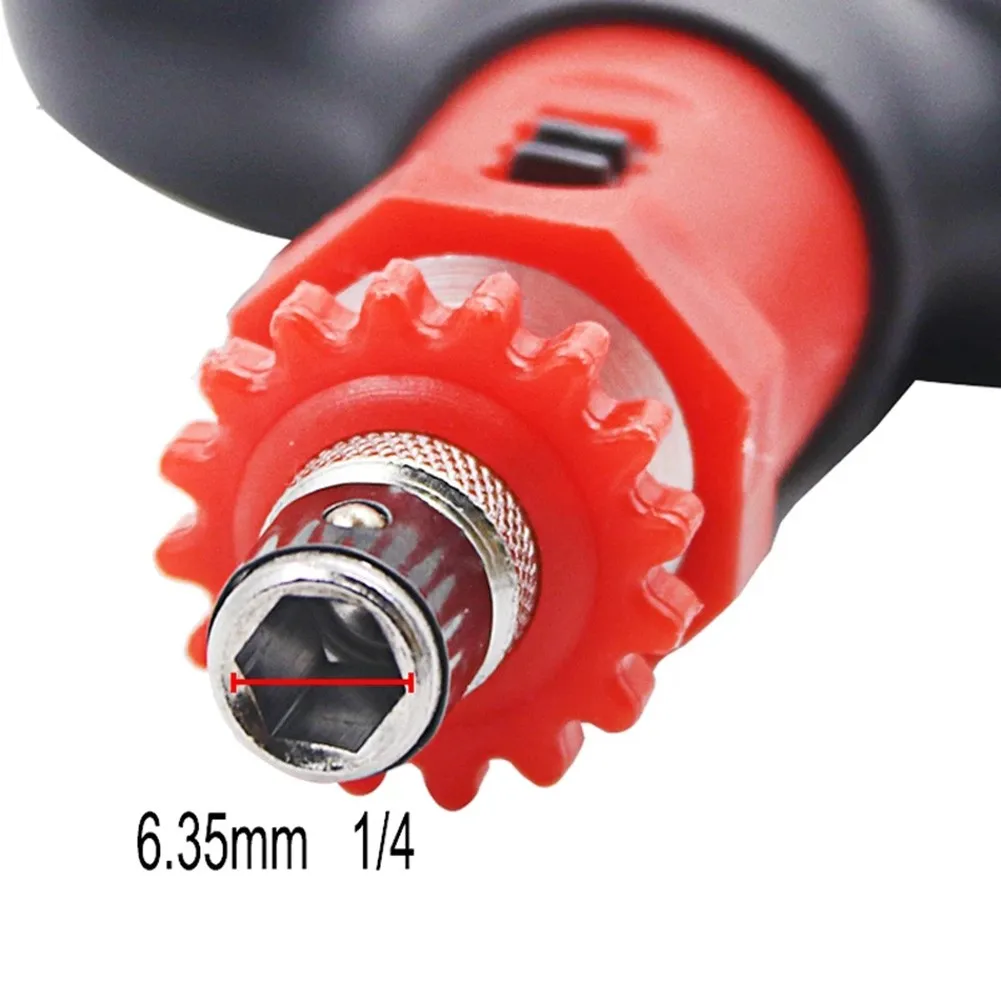

1 Pcs Manual T-type Ratchet Screwdriver Quick Bolt Driver Batch 6.35mm Can Rotate Forward Reverse Screwdrivers Tool