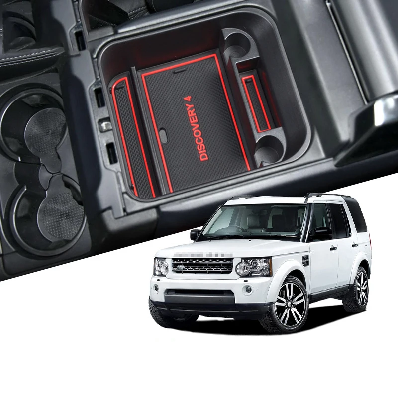 

Car Armrest Storage Box for Land Rover Discovery 4 LR4 L319 2010~2016 Center Console Storage Tray Organizer Holder Accessories