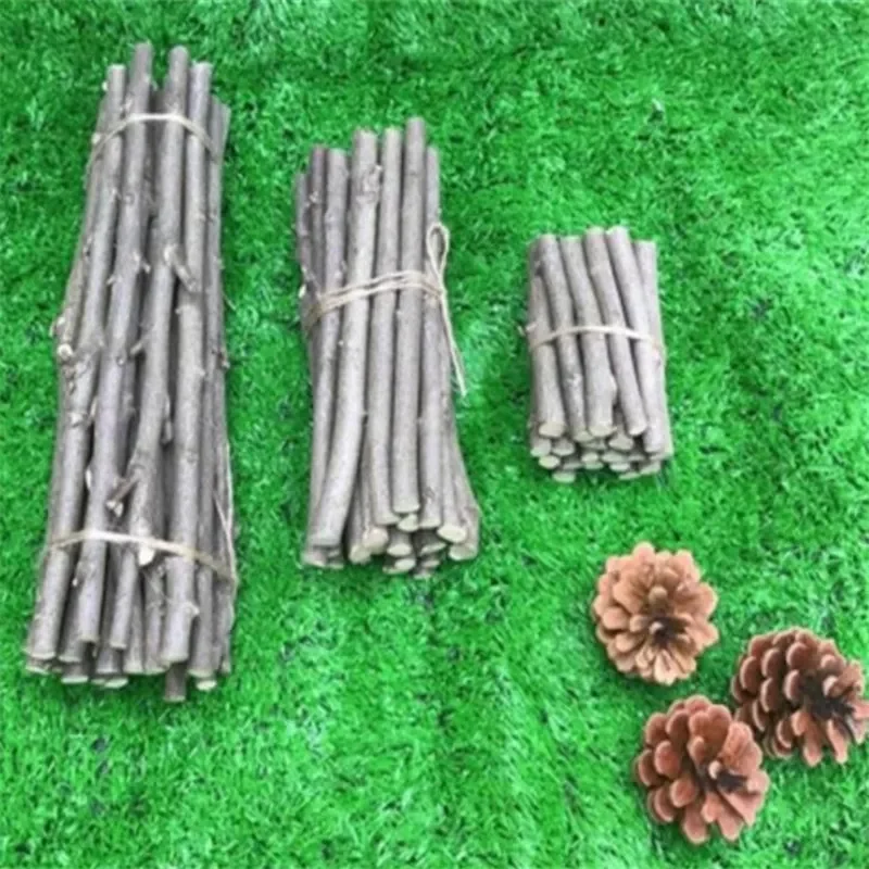 

20 PCS/pack Original Natural Small Sticks DIY Material Suitable For Garden Wedding Table Decoration craft