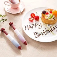 silicone cream biscuit cupcake cake dessert pen bakeware bakeware drawing dessert writing pen cake decorating tools
