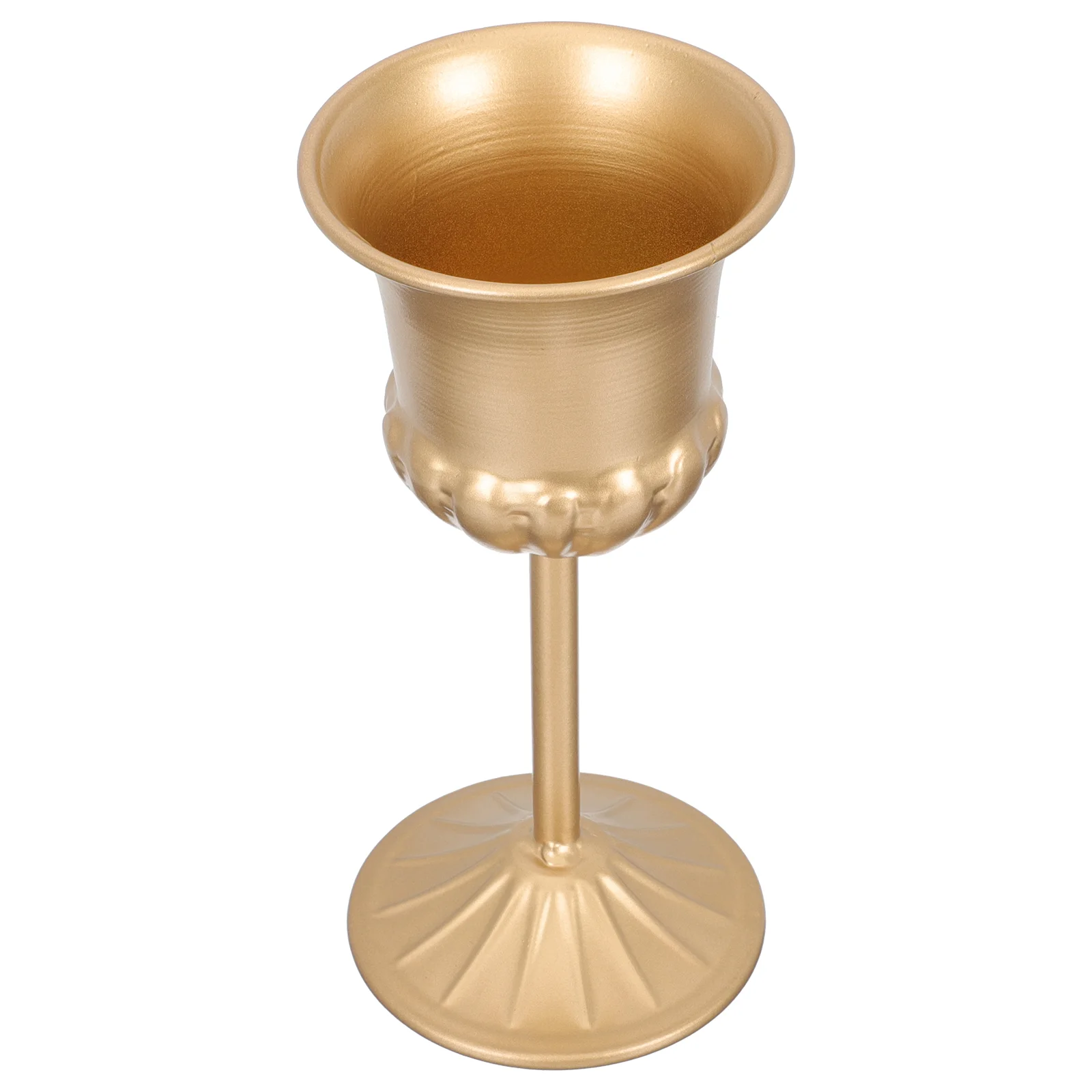 

Decorative Desktop Vase Iron Vase Adornment Vintage Flower Holder for Home