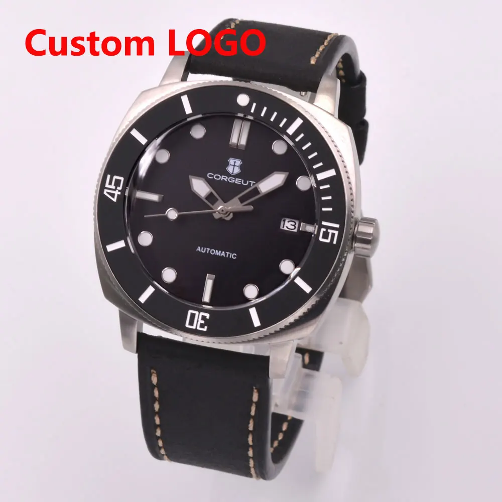 Часы Corgeut 42 мм водонепроницаемое сапфировое стекло 100 м NH35 автоматический