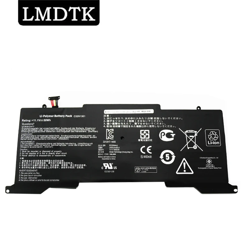 LMDTK New C32N1301 Аккумулятор для ноутбука Asus Zenbook UX31L UX31LA Sereis UX31LA-C4048H 11,1 V 50WH