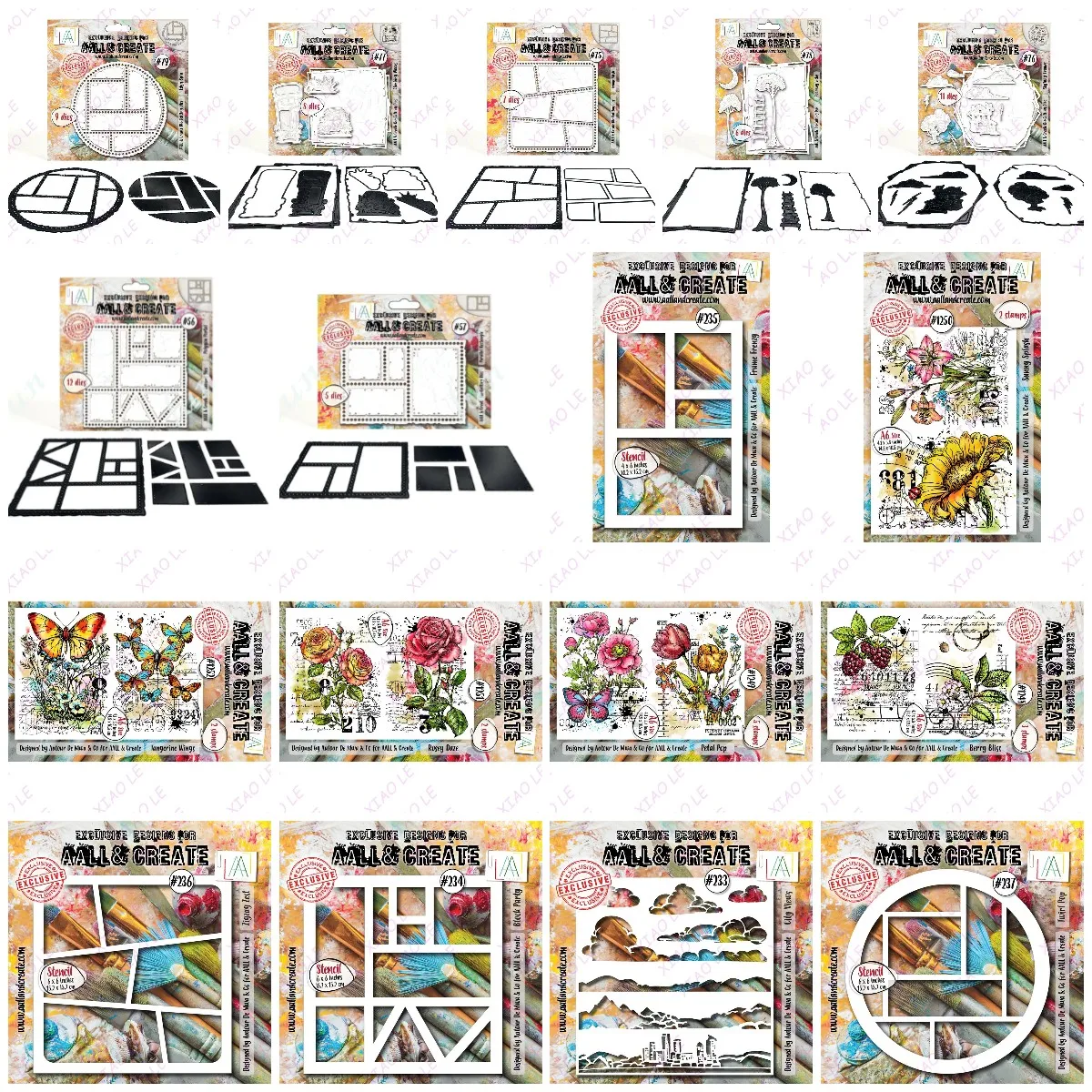 Berry Bliss Petal Pop новые металлические штампы прозрачные трафарет для скрапбукинга