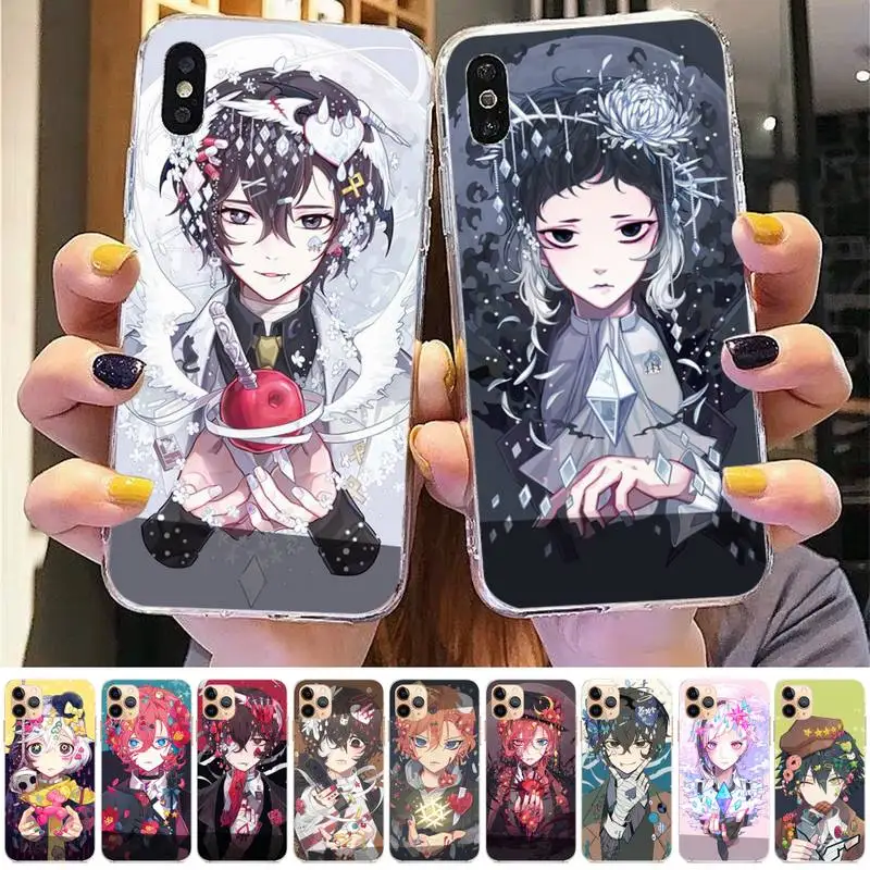 

Japan Anime Bungou Stray Dogs Dazai Osamu Phone Case for iPhone 11 12 13 mini pro XS MAX 8 7 6 6S Plus X 5S SE 2020 XR cover
