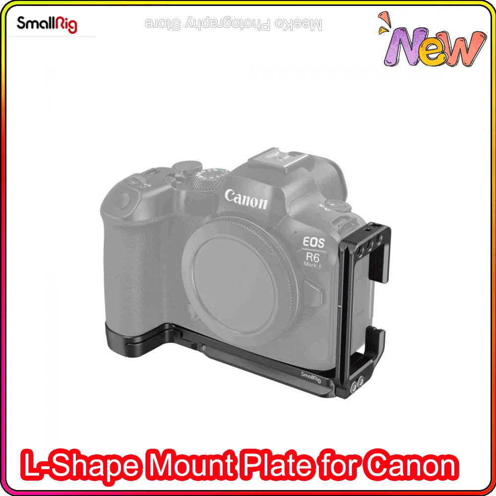 

SmallRig L-образная Монтажная пластина для Canon EOS R6 Mark II/EOS R5 /EOS R5 C/EOS R6 L 4160 Новинка