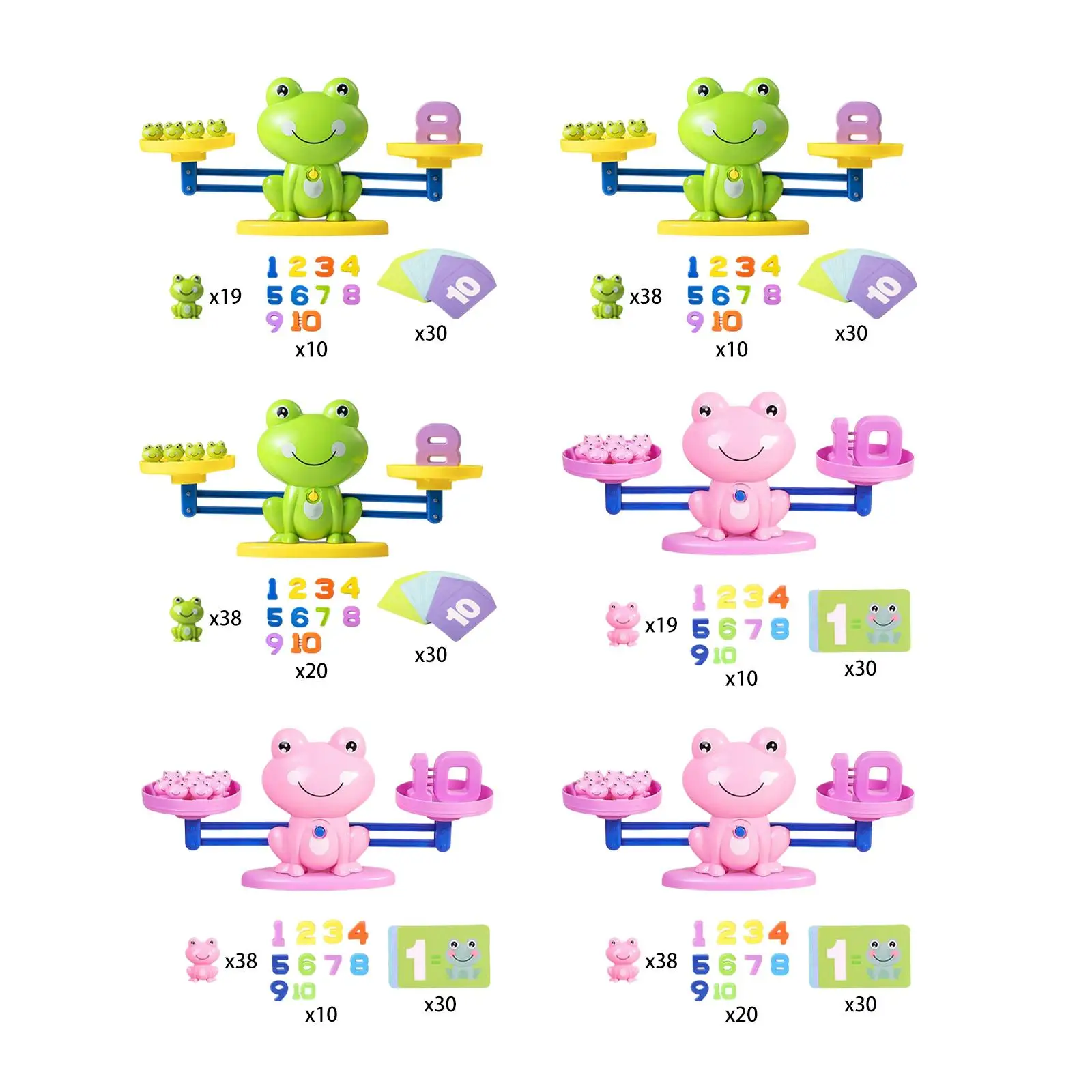 

Montessori Frog Balance Math Game Learning Activities Number Counting Toy for Girls Children Boys Kids Birthday Gifts