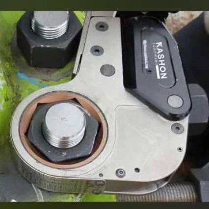 Фото KASHON 10000Psi 2534Nm Низкопрофильный полый гидравлический динамометрический ключ Шестигранная кассета AF 32-50 мм №5
