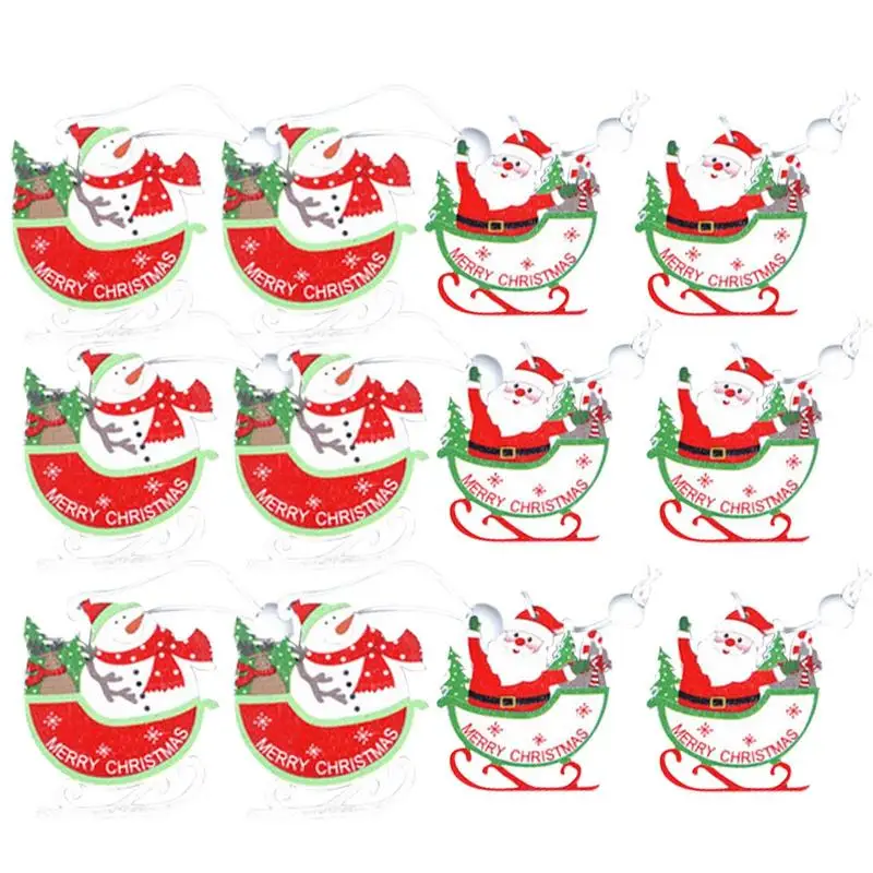 

Набор украшений для новогодней ёлки, 12 шт.