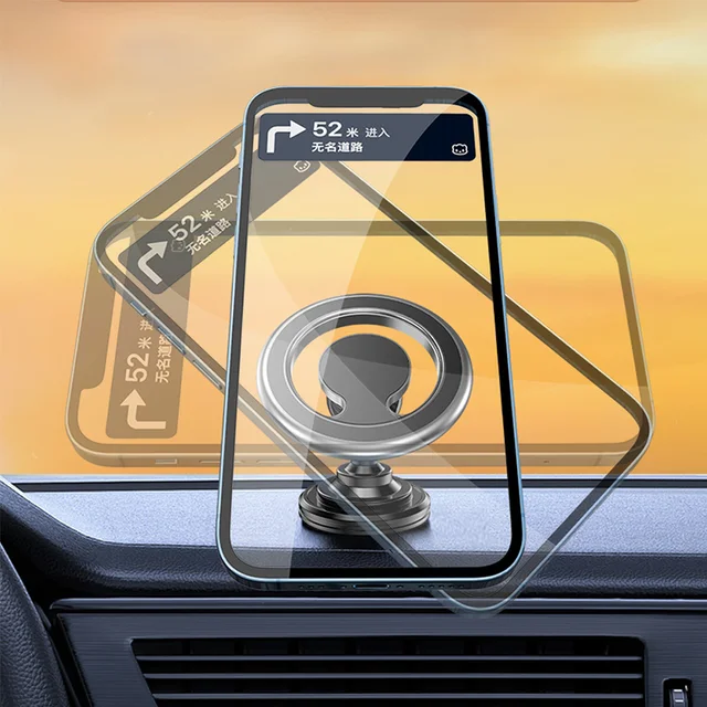 Magnetic Car Cell Phone Holder for Xiaomi Xiaomi 13 Iphone 14 Pro Max Universal Smartphone Support GPS Bracket for Magsafe 6