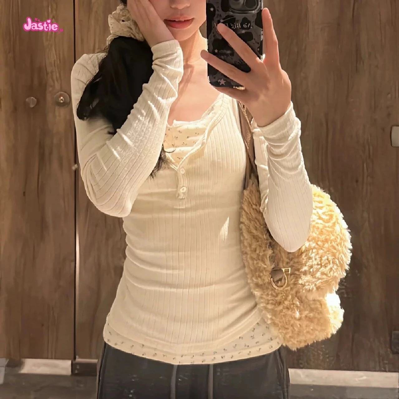 Кружевные Цветочные Лоскутные футболки из двух частей Женские винтажные милые