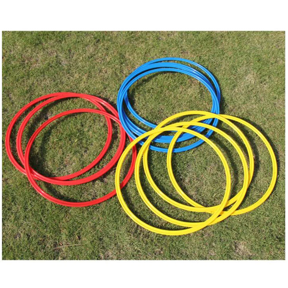 

6PCS Soccer Agility Rings ABS Football Training Equipment Pace Lap Football Soccer Accessories