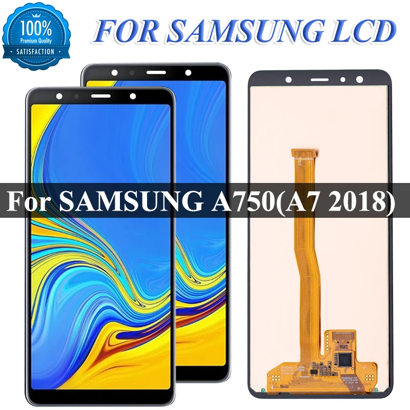 Новый оригинальный ЖК-экран для SAMSUNG Galaxy A8 Plus 2018 ЖК-дисплей A730 A530 сенсорный