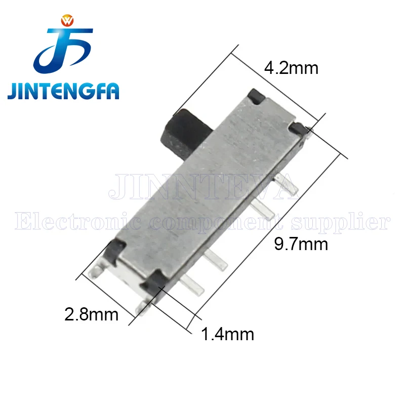 10 шт./лот MSK-12C03-07 8Pin переключатель Микро SMD ВКЛ-ВЫКЛ 1P2T Третья передача боковой