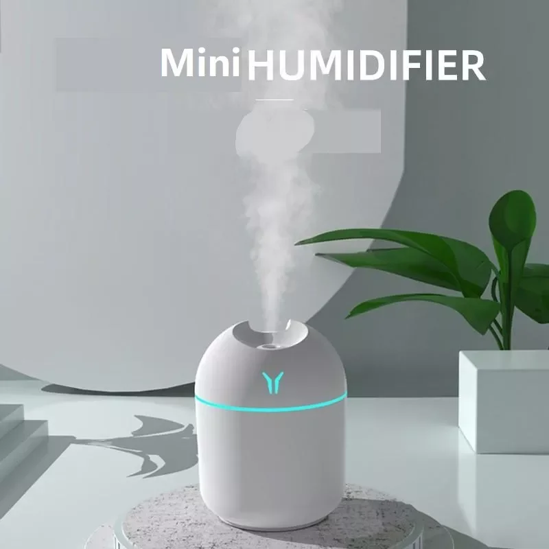 

Mini Air Humidifier USB Aroma Essential Oil Diffuser For Home Car Ultrasonic Mist Maker with LED Night Lamp Diffuser