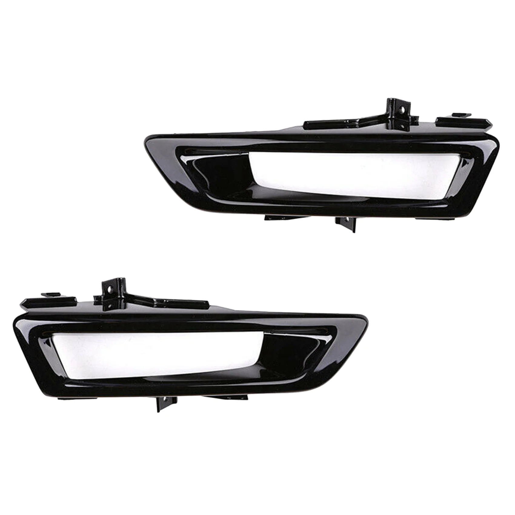 

Front Fog Light Lamp Black Cover Trim LR061234,LR061229 Fit for Land Rover Discovery Sport 2015-18