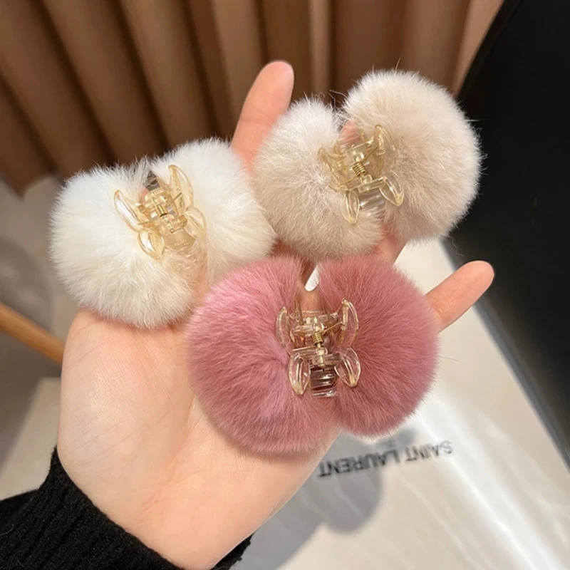 

Модная женская заколка для волос в виде милой глины, элегантная Геометрическая заколка для волос с отверстиями в форме сердца, модные аксес...