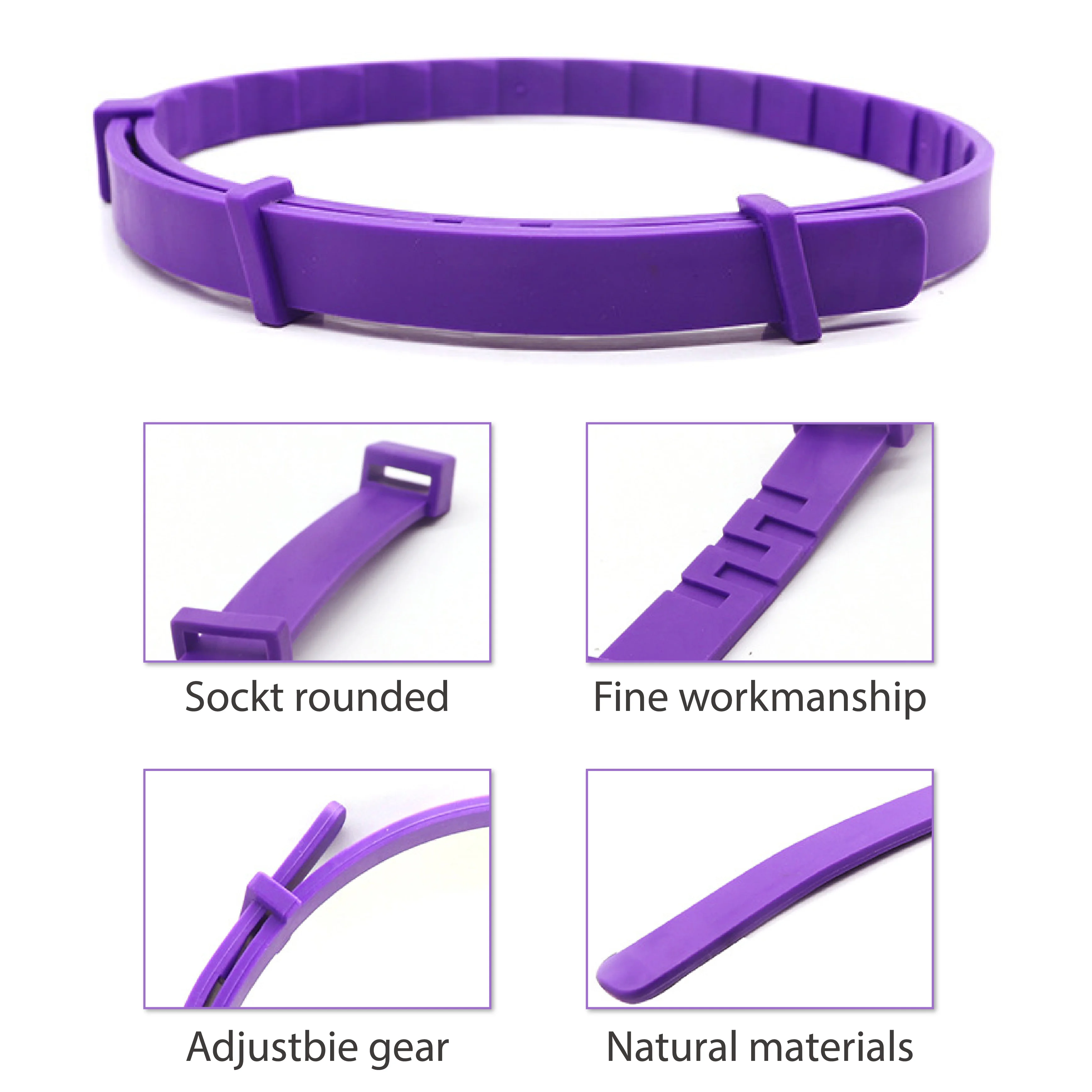 Ошейник для блох собак кошек выдвижное кольцо животных