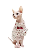 sphinx hairless devon cat clothes summer thin style devon pet costumes cat shirts for cats