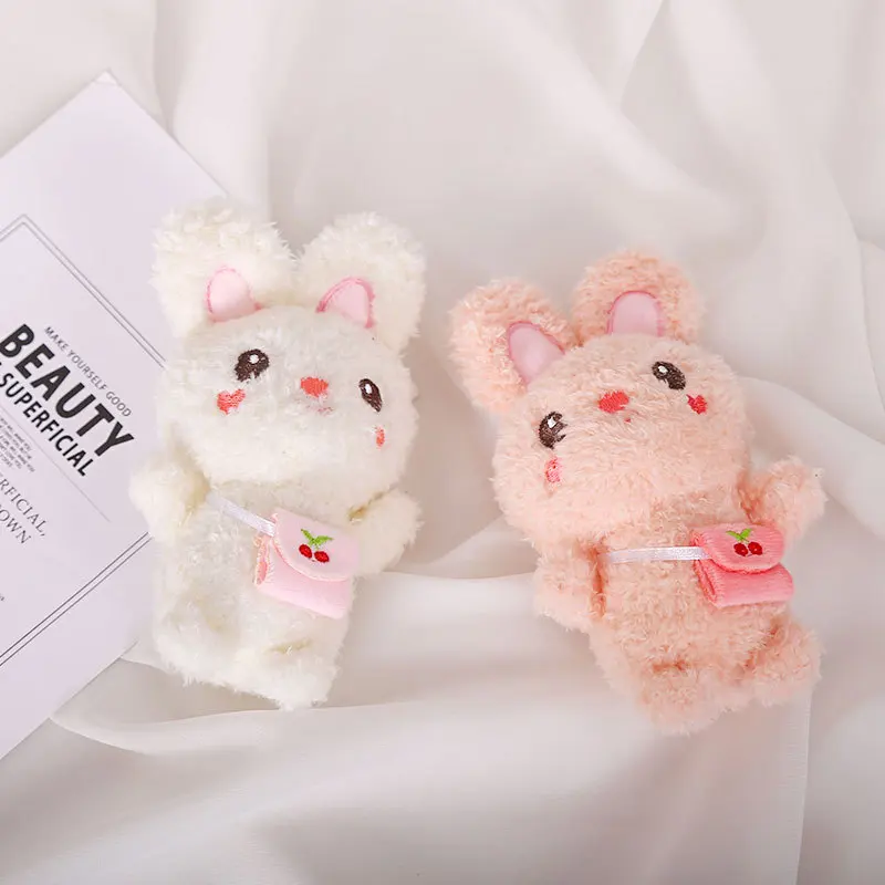 Новая модная мультяшная сумка через плечо в виде клубники кролик милая плюшевая