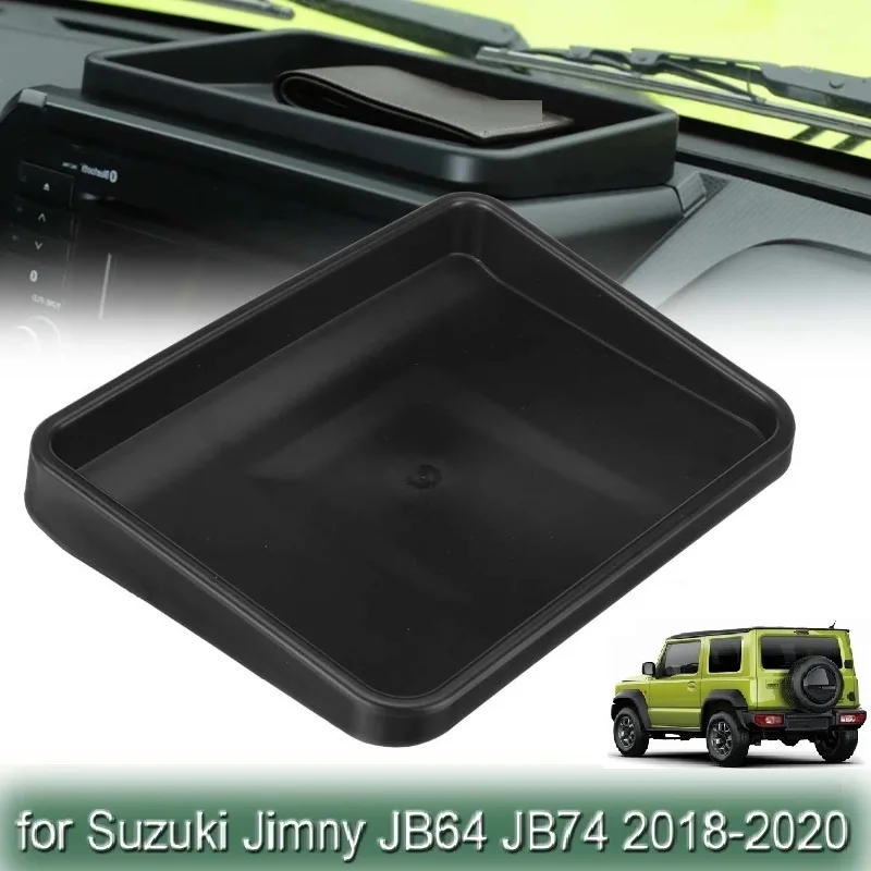 

Car Dashboard Storage Box Tray Holder Interior Console Organizer Stowing Tidying Accessorie For Suzuki Jimny JB64 JB74 2018-2020