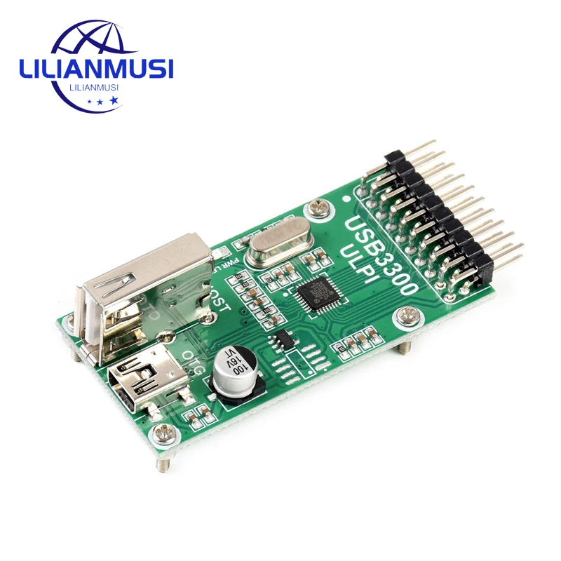 Lilianmusi для USB3300 USB HS плата хост OTG PHY низкоконтактный ULPI оценочный модуль комплект