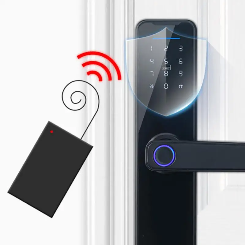 

Дверной смарт-замок электронный с Биометрическим распознаванием отпечатков пальцев