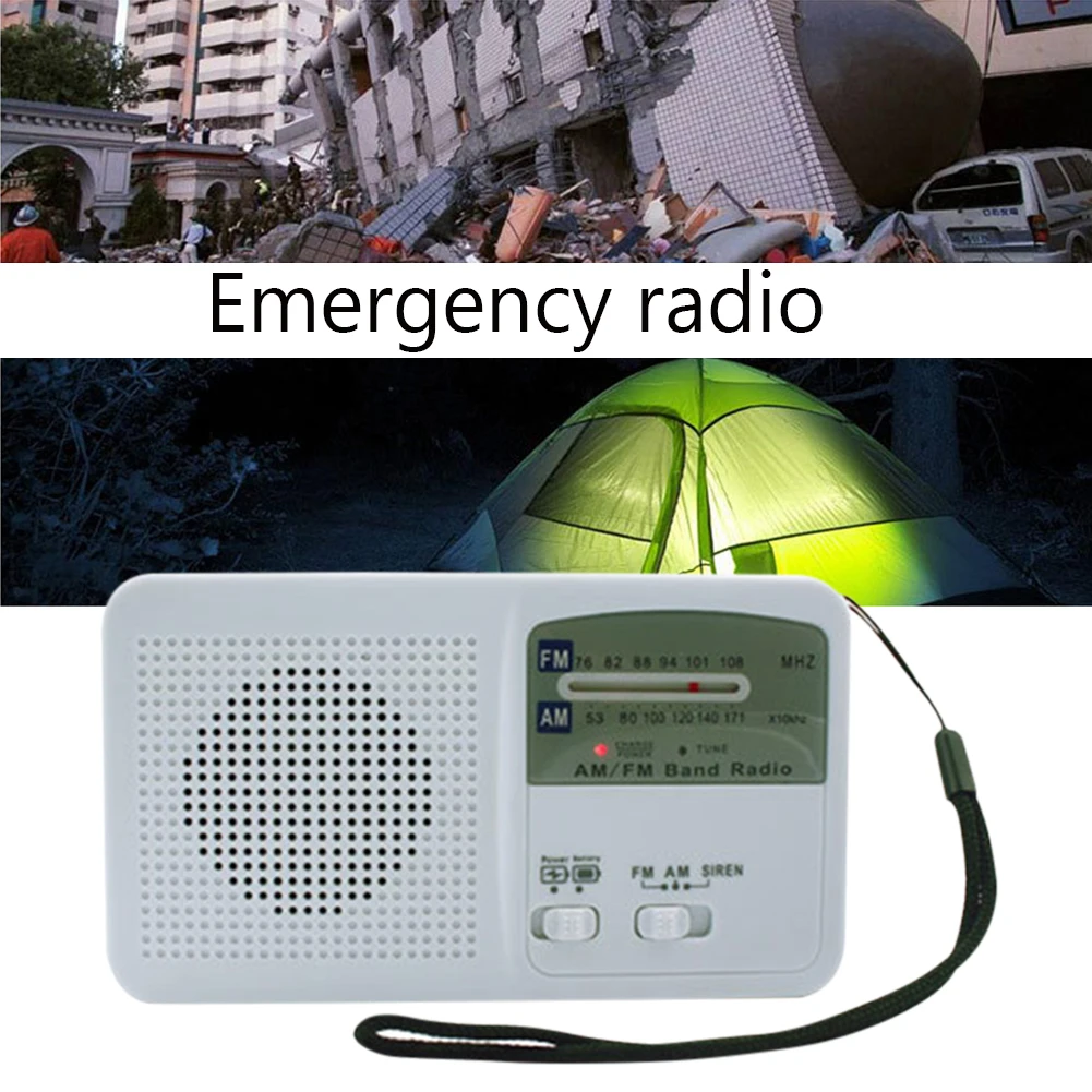 vodool emergency solar radio fm am full band waterproof flashlight power bank charger for mobile phone weather receiver for sos free global shipping