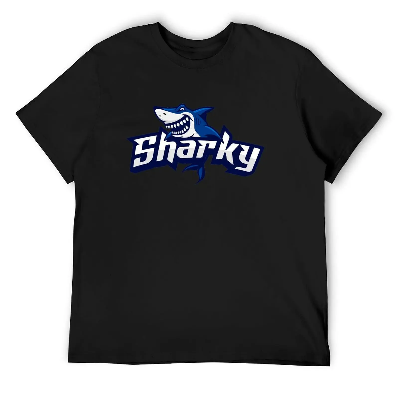 Футболка Sharky футболка с аниме блузка мужские футболки