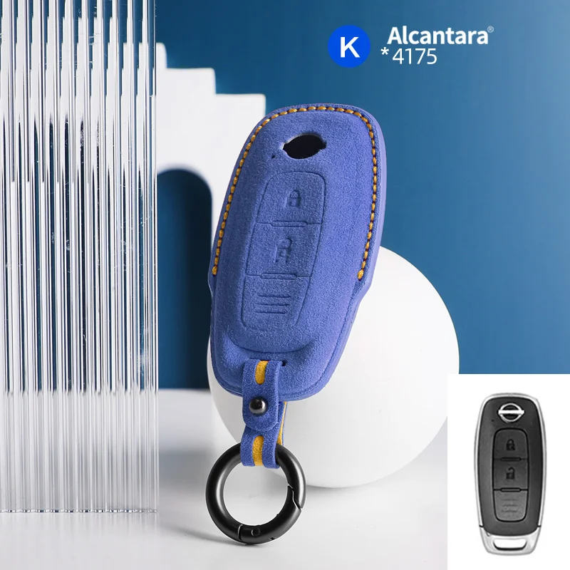 

Брелок для ключей из алькантары для Nissan X-trail T33 Qashqai J12 Teana Altima Ariya 2022-2023 годов выпуска